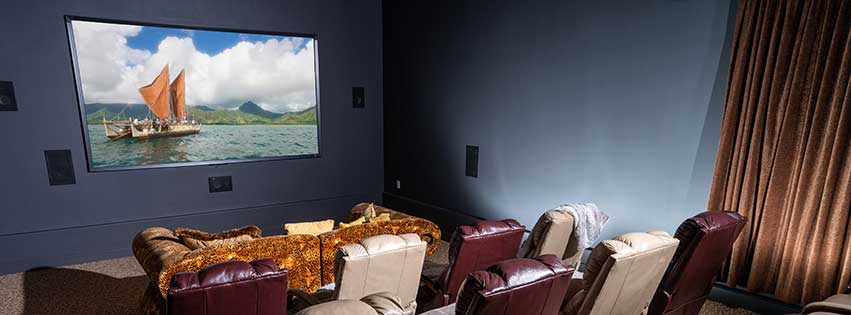 villa private theater room